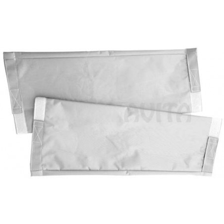 Oversleeves set, white, small (velcro)